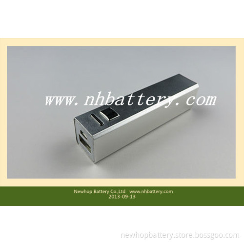 External 2600mAh Universal Travel Power Bank for Mobile Phone and Others, Powerbank, Portable Source, Recharger